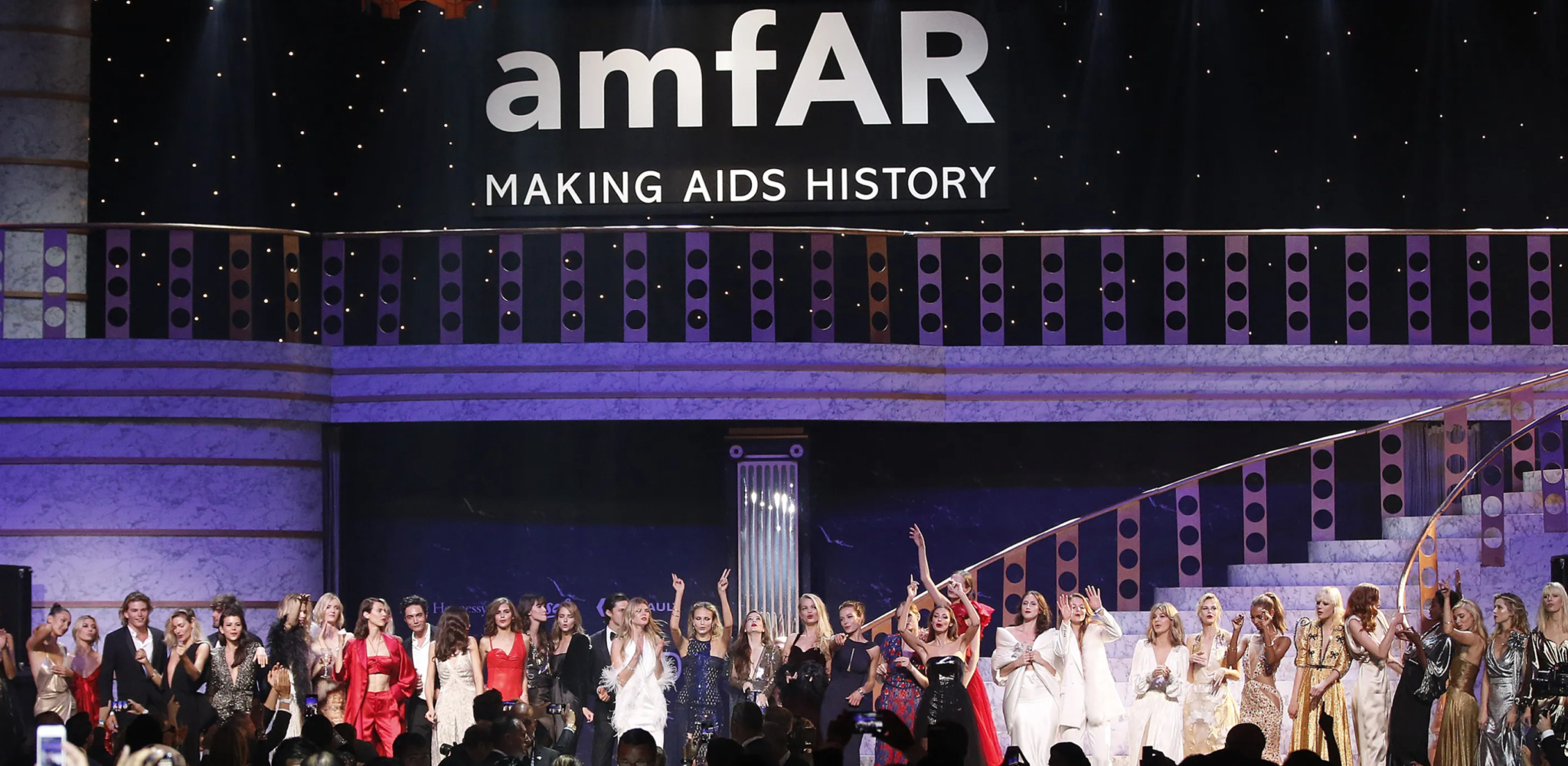 amfAR Cannes Gala red carpet luxury arrivals