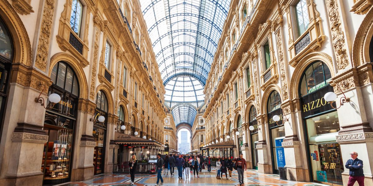 Milan Fashion Week venue with VIP chauffeur car