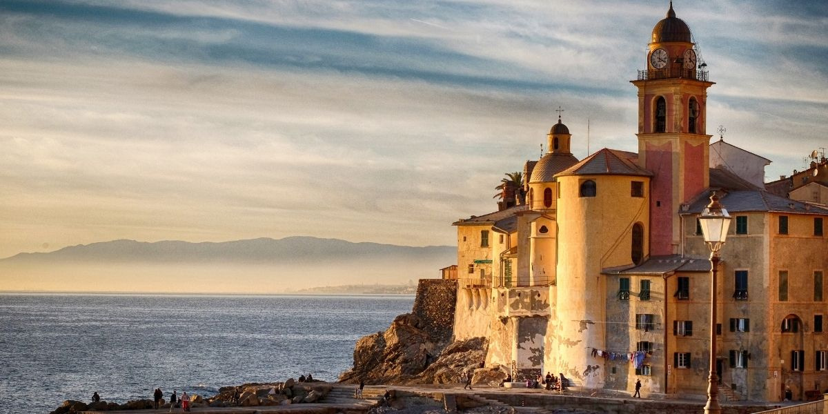 Italian Riviera coastal drive from Genoa with chauffeur