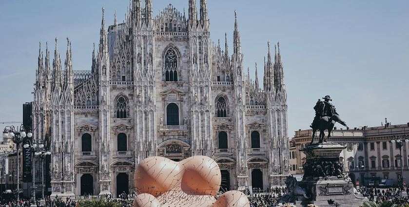 Milan Design Week Salone del Mobile exhibition halls