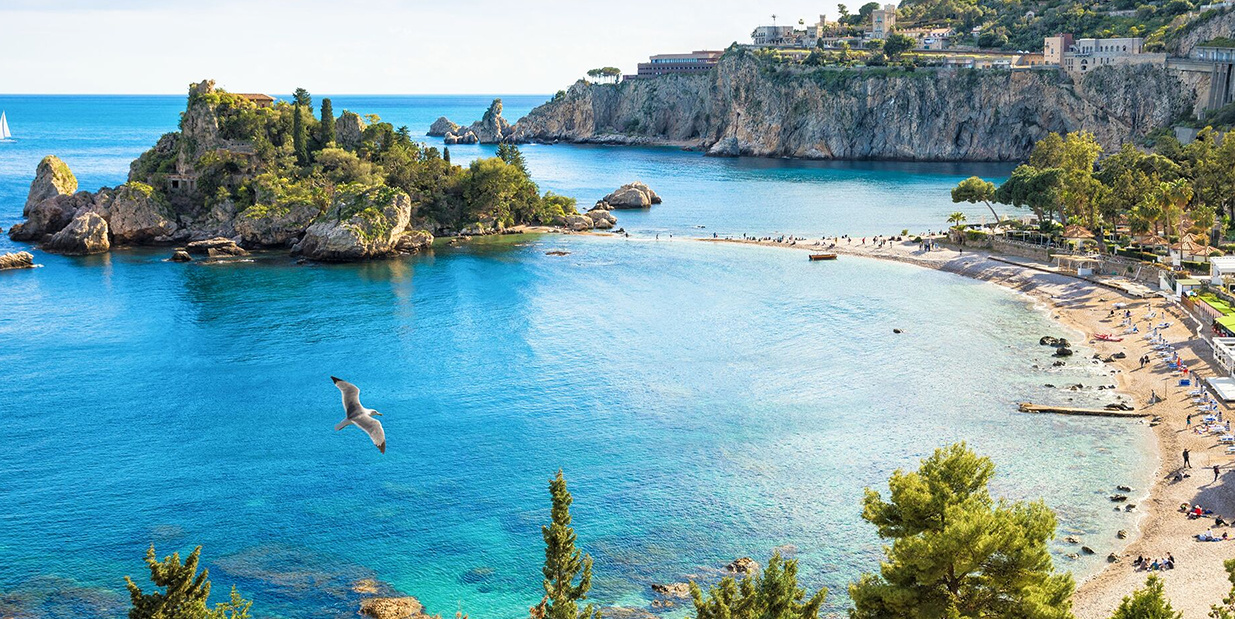 Mediterranean coast view ideal for summer chauffeur trips